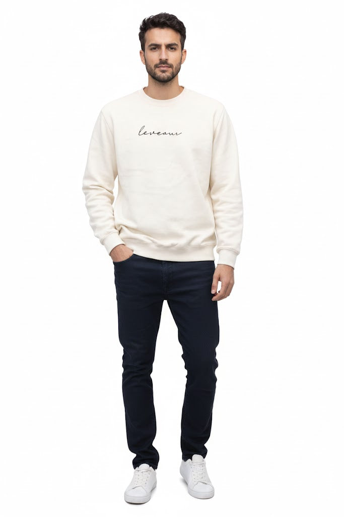 White Signature Sweat-Shirt