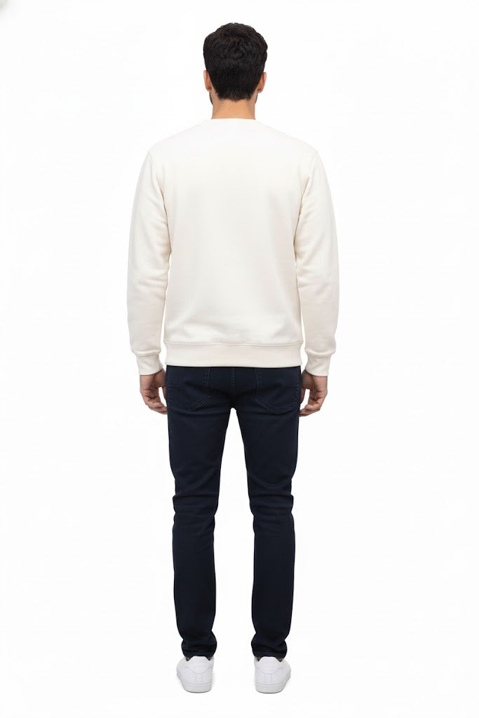 White Signature Sweat-Shirt