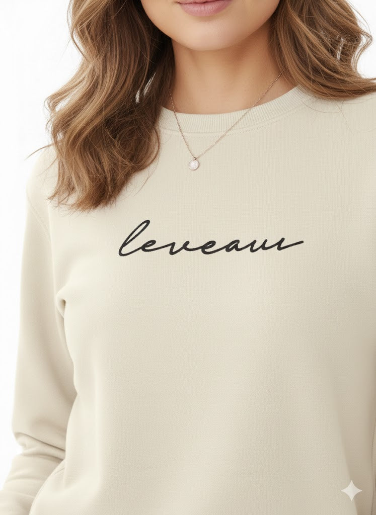 Cream Signature Sweat-Shirt