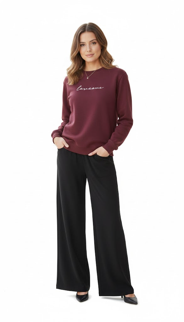 Wine Signature Sweat-shirt