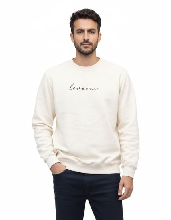 White Signature Sweat-Shirt
