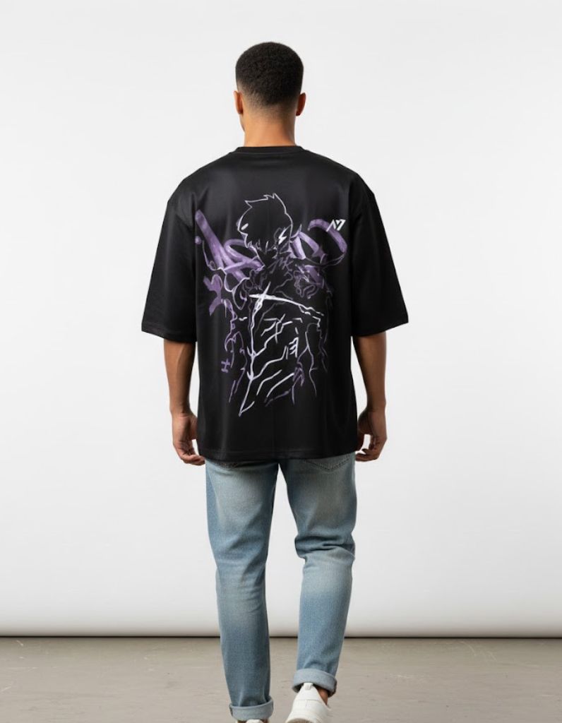 Neon Blade Silhouette