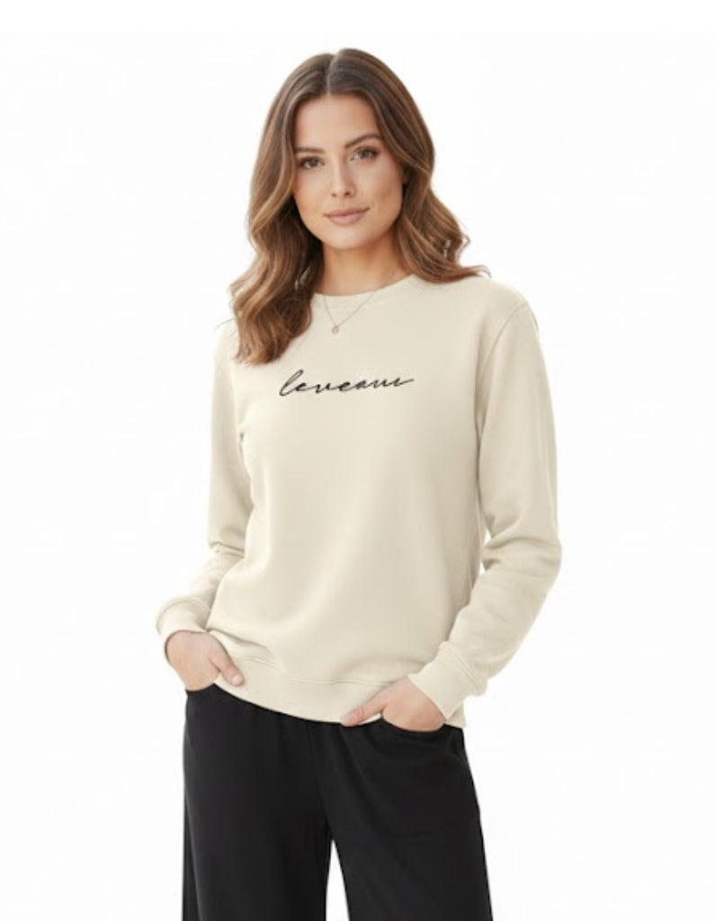 Cream Signature Sweat-Shirt